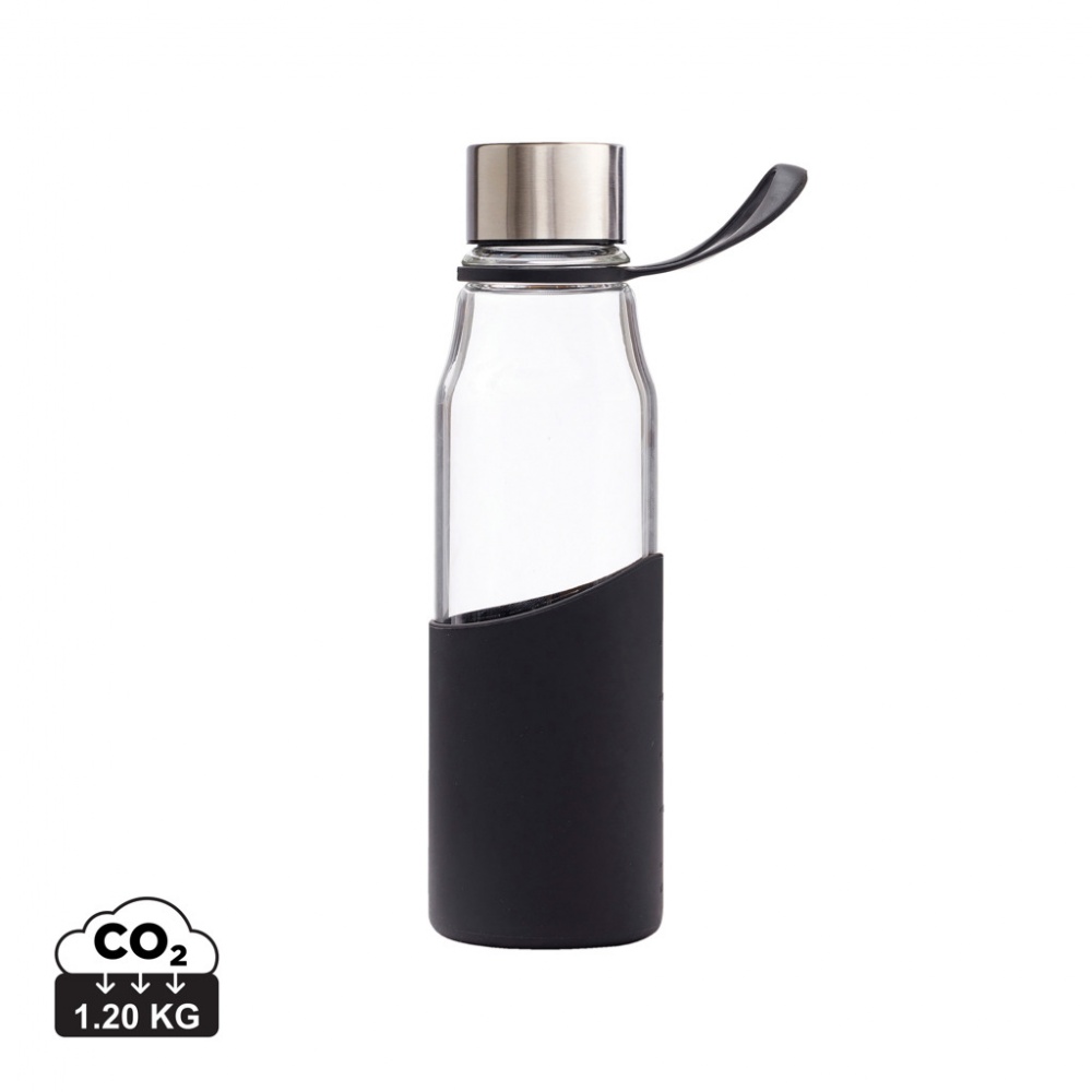 Logo trade promotional items image of: VINGA Lean Glass Water Bottle