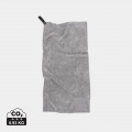 VINGA GRS RPET active dry towel 40 x 80cm, grey