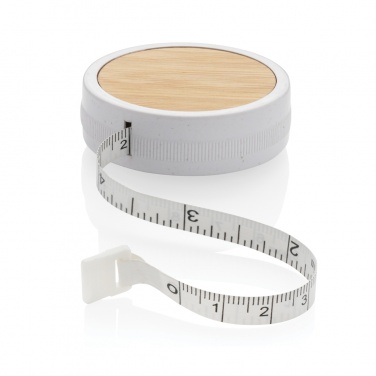 Logotrade promotional product picture of: RCS recycled plastic & bamboo tailor tape