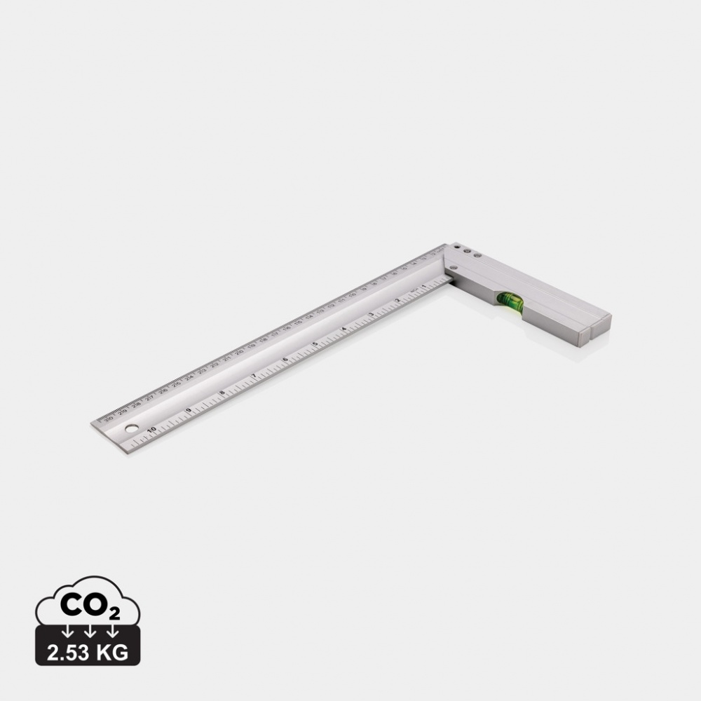 Logotrade promotional product picture of: Ruler with level