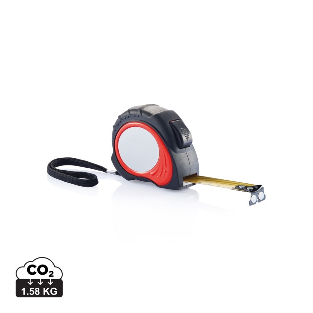 Logo trade promotional giveaways image of: Tool Pro measuring tape - 5m/19mm