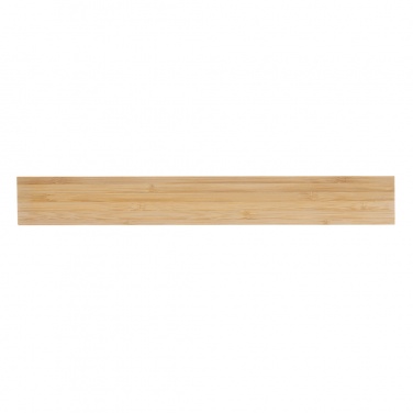 Logotrade promotional item picture of: Timberson extra thick 30cm double sided bamboo ruler