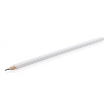 Logo trade promotional gifts image of: 25cm wooden carpenter pencil