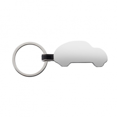 Logotrade promotional merchandise picture of: RCS recycled zinc alloy car keyring