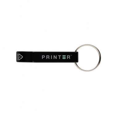 Logo trade promotional gifts image of: RCS recycled aluminum bottle and can opener