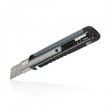 Logotrade business gift image of: Refillable RCS rplastic heavy duty snap-off knife soft grip