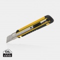 Refillable RCS rplastic heavy duty snap-off knife soft grip, yellow