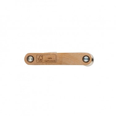 Logo trade promotional gift photo of: Wooden hex tool