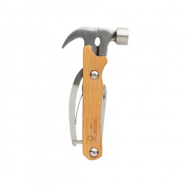 Logotrade promotional items photo of: Wooden multi-tool hammer