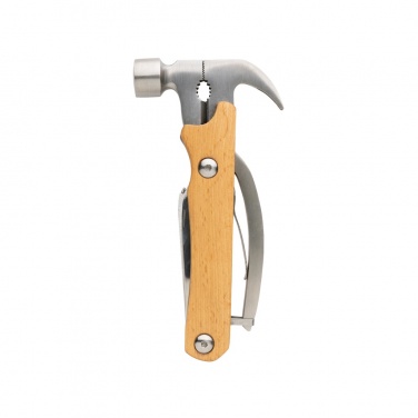 Logo trade promotional gift photo of: Wooden multi-tool hammer