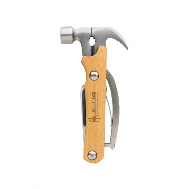 Logotrade corporate gift image of: Wooden multi-tool hammer