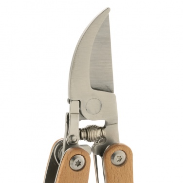 Logo trade advertising products image of: Wooden garden multi-tool