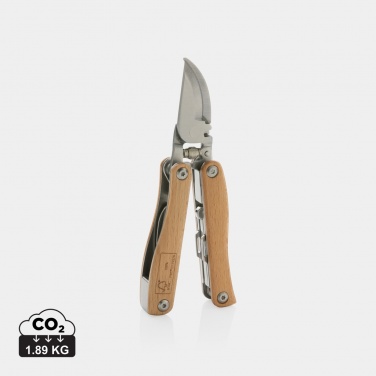 Logotrade promotional giveaway image of: Wooden garden multi-tool