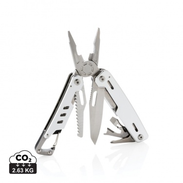 Logo trade promotional giveaway photo of: Solid multitool with carabiner