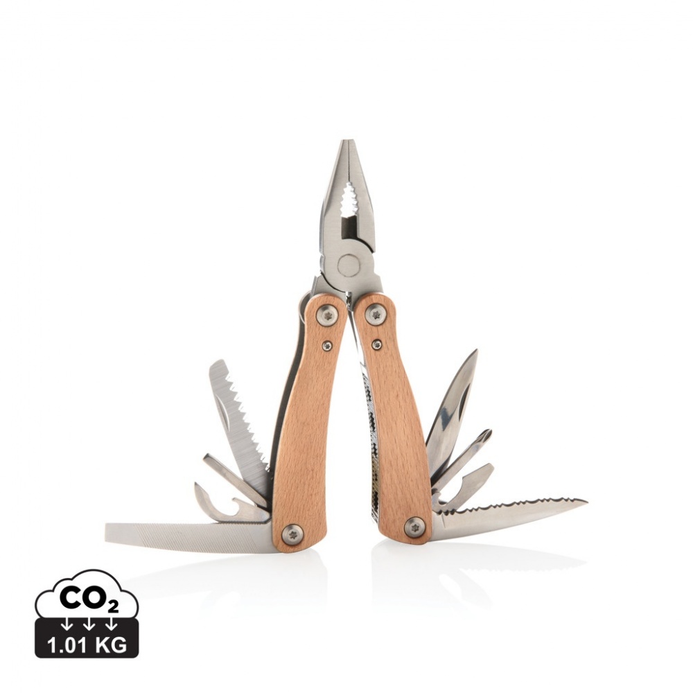 Logo trade corporate gifts picture of: Wood multitool