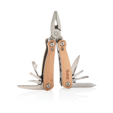 Logo trade corporate gifts picture of: Wood multitool mini