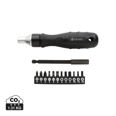 Logo trade promotional product photo of: Gear X ratchet screwdriver