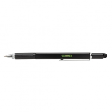 Logo trade promotional merchandise image of: 5-in-1 aluminium toolpen