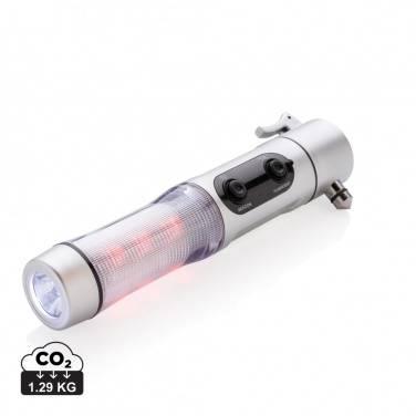 Logotrade promotional item image of: Emergency light with hammer