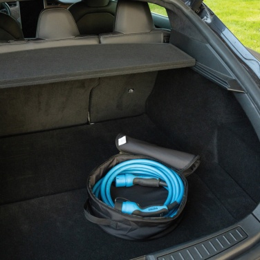 Logo trade promotional giveaway photo of: Volty Aware™ RPET EV-cable storage bag