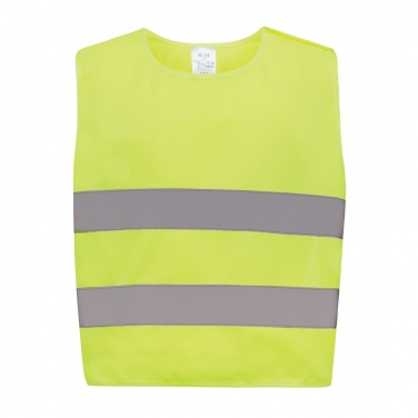 Logotrade promotional merchandise picture of: GRS recycled PET high-visibility safety vest 3-6 years