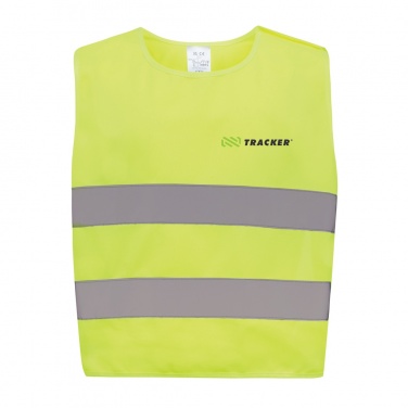 Logotrade promotional product image of: GRS recycled PET high-visibility safety vest 3-6 years