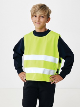 Logo trade advertising products picture of: GRS recycled PET high-visibility safety vest 7-12 years