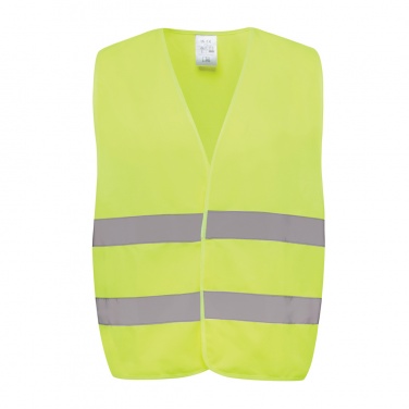 Logo trade promotional item photo of: GRS recycled PET high-visibility safety vest