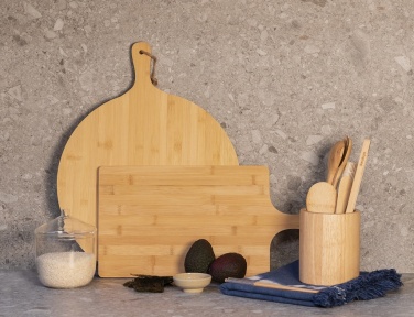 Logo trade corporate gifts picture of: Ukiyo bamboo rectangle serving board