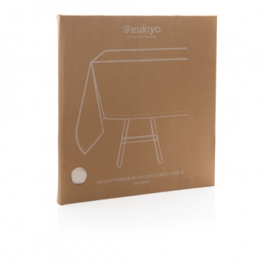 Logotrade promotional gift picture of: Ukiyo Aware™ 180gr rcotton table cloth 250x140cm