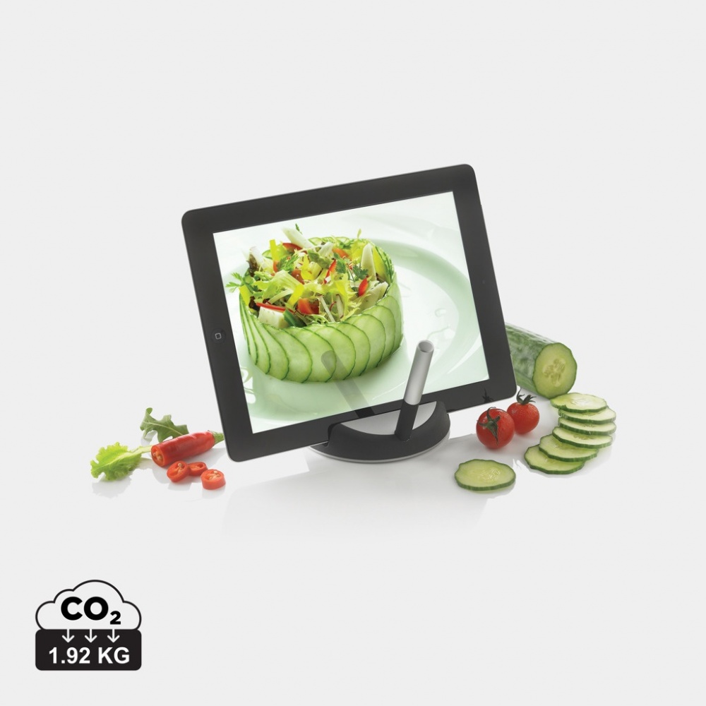 Logotrade promotional giveaway image of: Chef tablet stand with touchpen