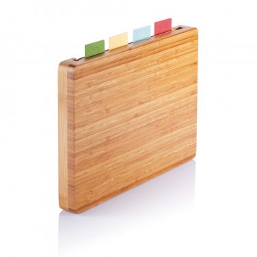 Logo trade promotional gifts picture of: Cutting board with 4pcs hygienic boards