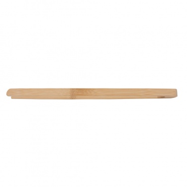 Logo trade promotional giveaway photo of: Ukiyo bamboo serving tongs