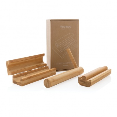 Logo trade business gifts image of: Ukiyo bamboo sushi making set