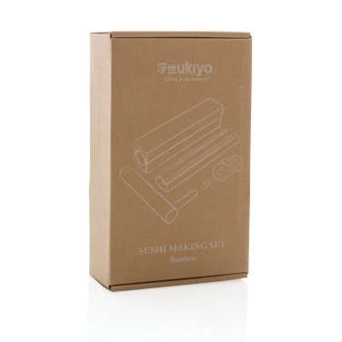 Logo trade business gifts image of: Ukiyo bamboo sushi making set