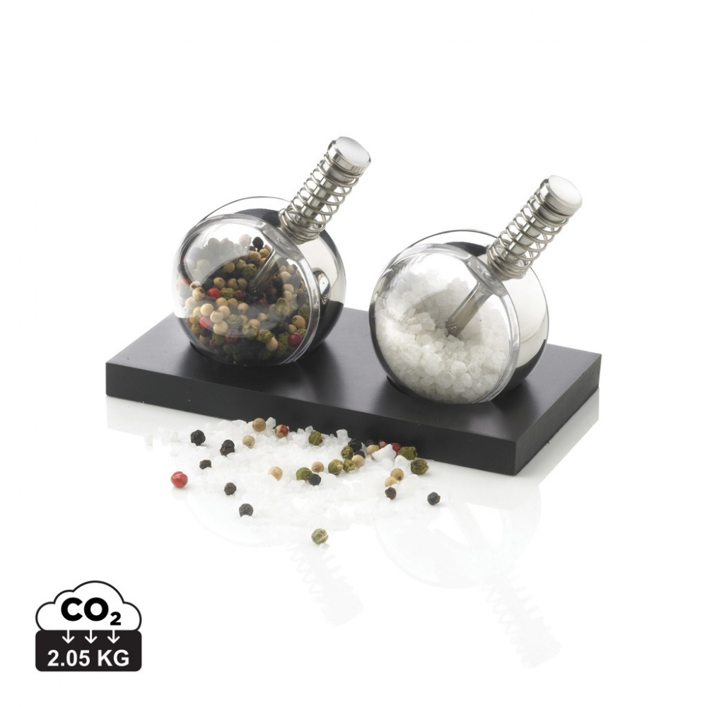 Logo trade business gift photo of: Planet pepper & salt set