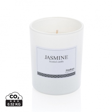 Logo trade promotional gifts image of: Ukiyo small scented candle in glass