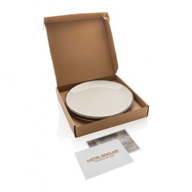 Logo trade promotional item photo of: Ukiyo dinner plate set of 2