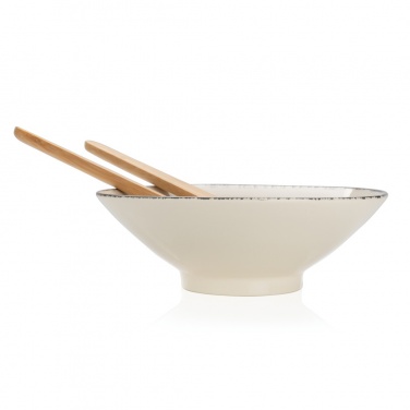 Logotrade promotional item picture of: Ukiyo salad bowl with bamboo salad server