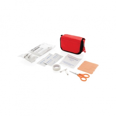 Logo trade promotional merchandise photo of: First aid set in pouch