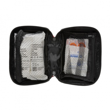 Logotrade promotional giveaway picture of: RCS recycled nubuck PU pouch  first aid set