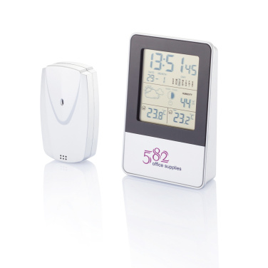 Logotrade promotional item image of: Indoor/outdoor weather station