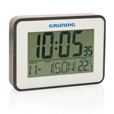 Logotrade business gift image of: Grundig weatherstation alarm and calendar