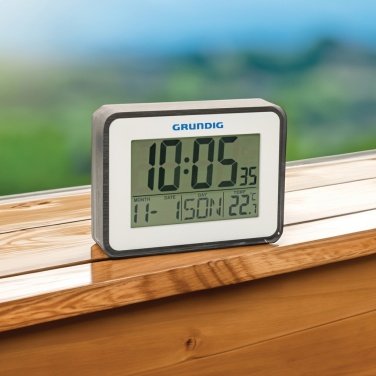 Logotrade promotional giveaways photo of: Grundig weatherstation alarm and calendar