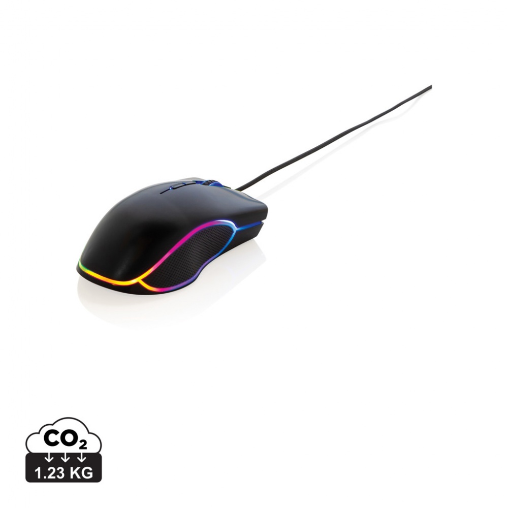 Logo trade promotional giveaways picture of: RGB gaming mouse