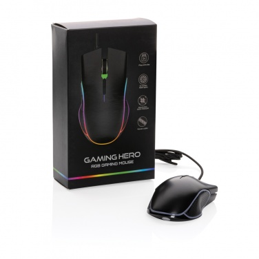 Logo trade promotional products picture of: RGB gaming mouse