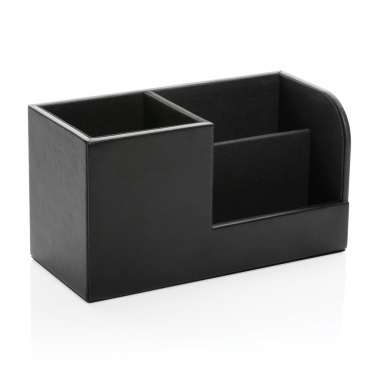 Logo trade promotional merchandise photo of: Swiss Peak RCS recycled PU Desk organiser