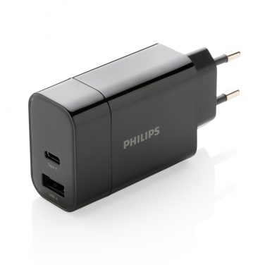 Logo trade corporate gifts picture of: Philips ultra fast PD wall charger