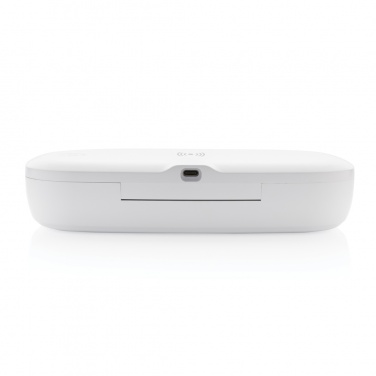 Logo trade business gift photo of: UV-C steriliser box with 5W wireless charger