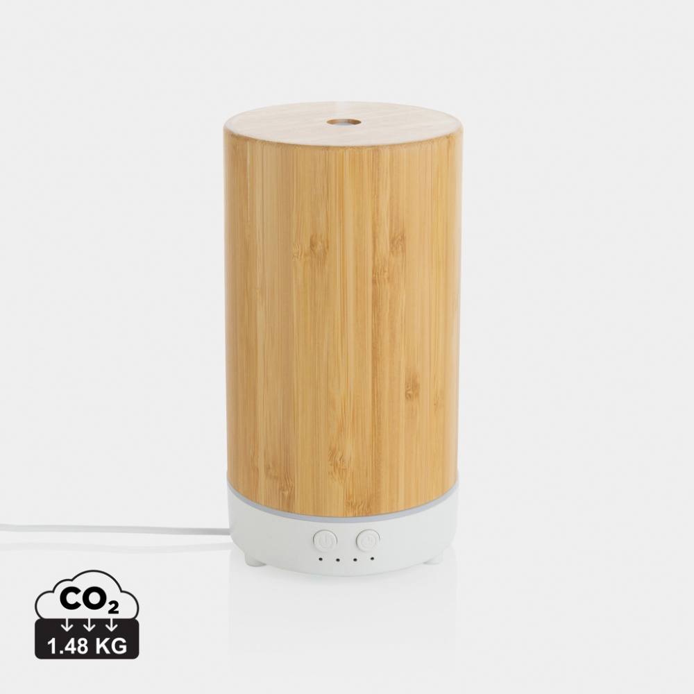 Logotrade promotional gift picture of: RCS recycled plastic and bamboo aroma diffuser